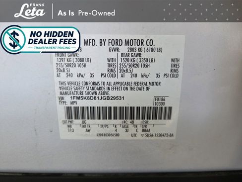Used 2018 Ford Explorer XLT w/ Equipment Group 202A AWD/4WD image 28