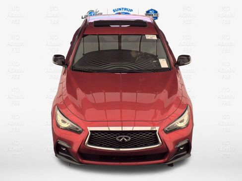 Used 2020 INFINITI Q50 Red Sport 400 w/ Proactive Package AWD/4WD image 2