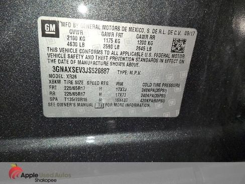 Used 2018 Chevrolet Equinox LT image 40