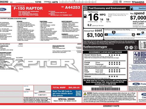 Used 2026 Ford F150 Raptor AWD/4WD image 38