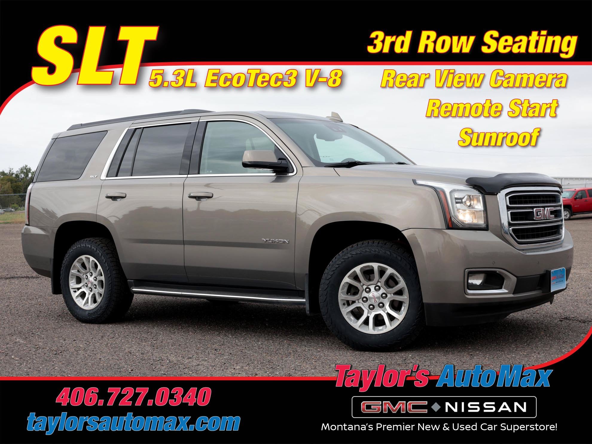 Used 2019 GMC Yukon SLT w/ HD Trailering Package AWD/4WD image 1