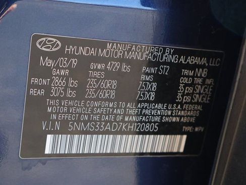 Used 2019 Hyundai Santa Fe SEL image 27