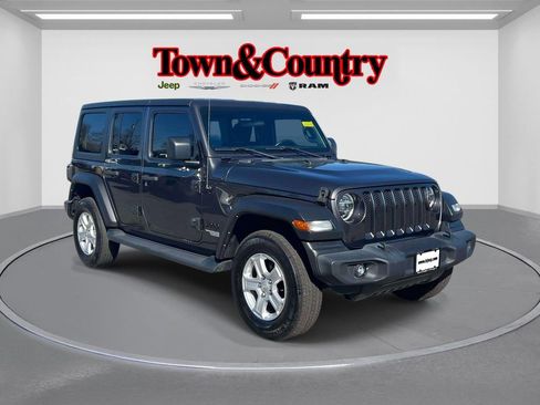 Certified 2021 Jeep Wrangler Unlimited Sport image 1