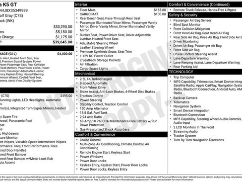 Used 2025 Kia K5 GT w/ GT1 Package FWD image 21