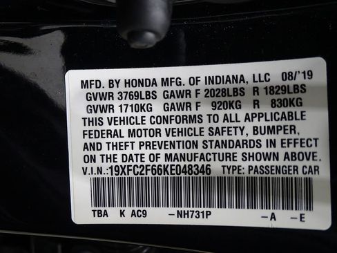 Used 2019 Honda Civic LX image 13