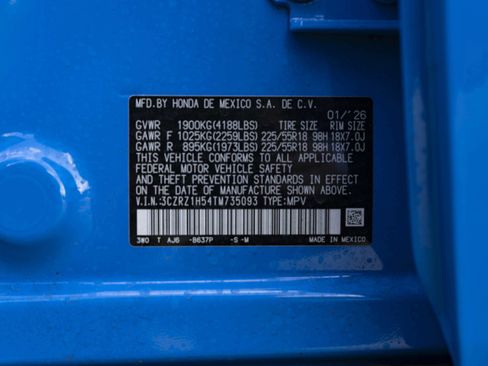 Used 2026 Honda HR-V Sport image 43