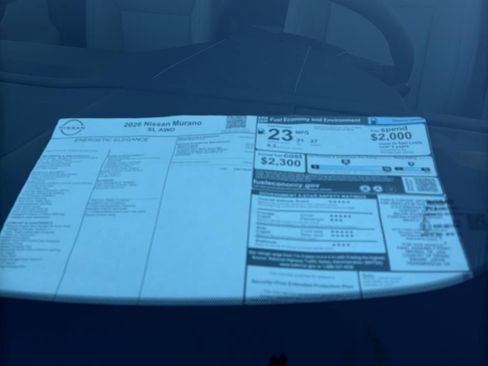 New 2026 Nissan Murano SL image 12