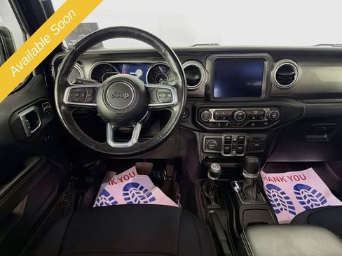 Used 2021 Jeep Wrangler Unlimited Sahara w/ Uconnect 4C Nav & Sound Group AWD/4WD image 22