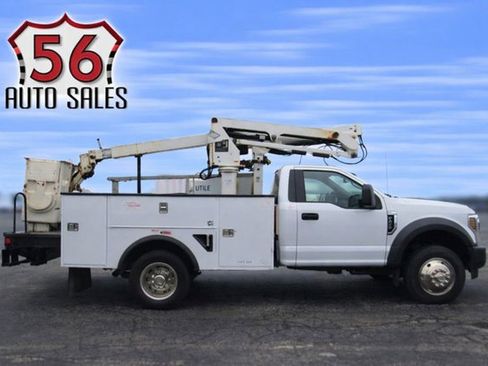 Used 2019 Ford F450 XL w/ Snow Plow Prep Package RWD image 1
