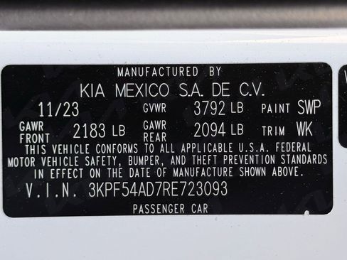 Used 2024 Kia Forte GT-Line w/ GT-Line Premium Package FWD image 55