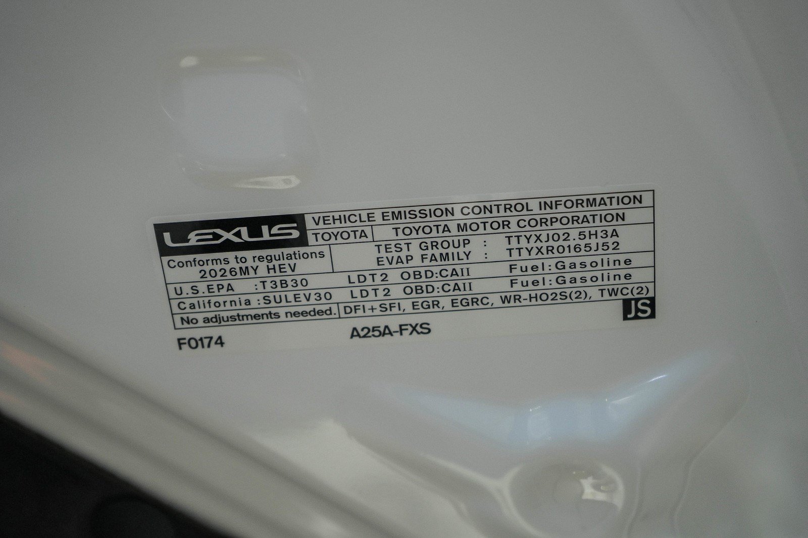 New 2026 Lexus RX 350h AWD/4WD image 27