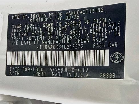 Used 2026 Toyota Camry XSE FWD image 12