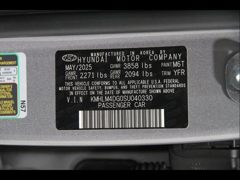 Certified 2025 Hyundai Elantra Sport FWD image 21