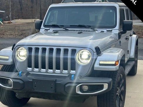 Used 2023 Jeep Wrangler Sahara 4xe image 3