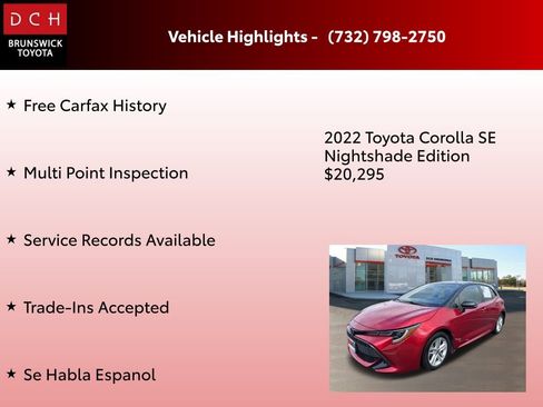 Used 2022 Toyota Corolla SE image 4