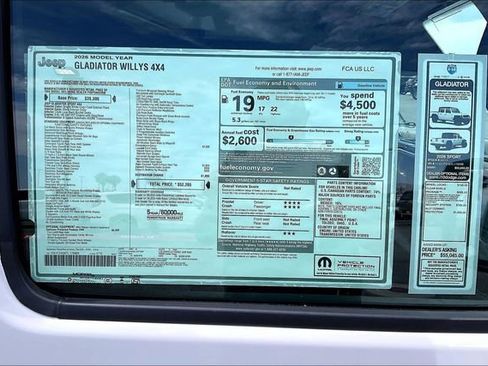 New 2026 Jeep Gladiator Willys image 16