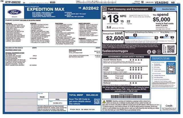 New 2027 Ford Expedition Max King Ranch AWD/4WD image 37