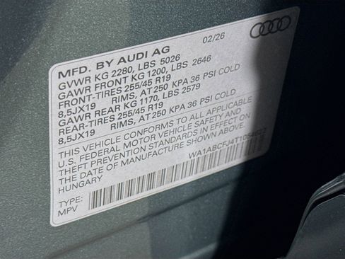 New 2026 Audi Q3 quattro 2.0T AWD/4WD image 22
