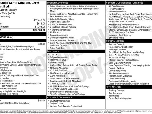 Certified 2022 Hyundai Santa Cruz SEL image 7