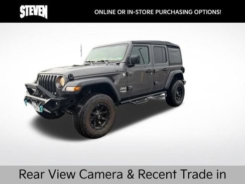 Used 2019 Jeep Wrangler Unlimited Sport S AWD/4WD image 1