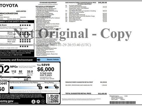 Used 2024 Toyota bZ4X AWD w/ Weather Package image 14