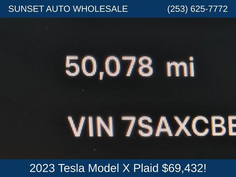 Used 2023 Tesla Model X Plaid AWD/4WD image 31