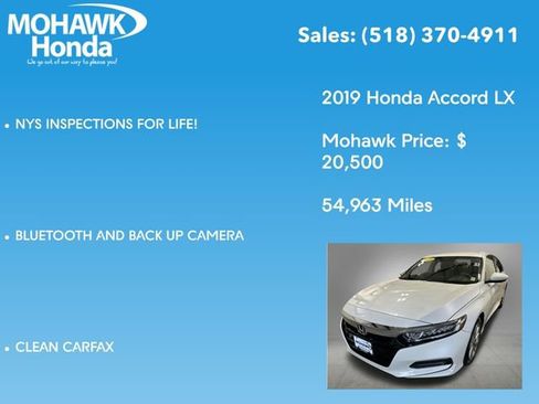 Used 2019 Honda Accord LX image 7
