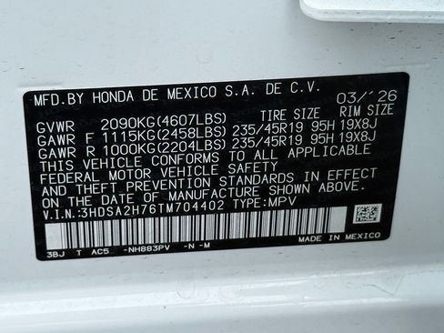 Certified 2026 Acura ADX A-Spec AWD/4WD image 28