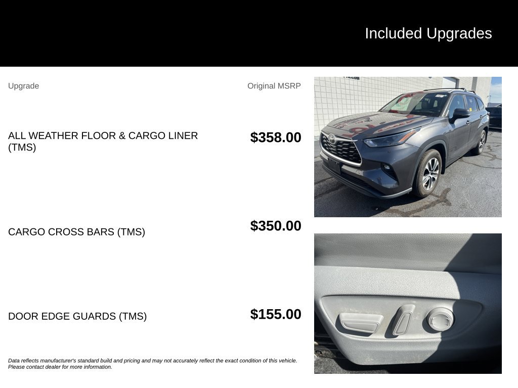 Used 2024 Toyota Highlander XLE AWD/4WD image 7
