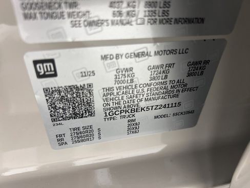 New 2026 Chevrolet Silverado 1500 Custom w/ Turbomax Blackout Package image 30