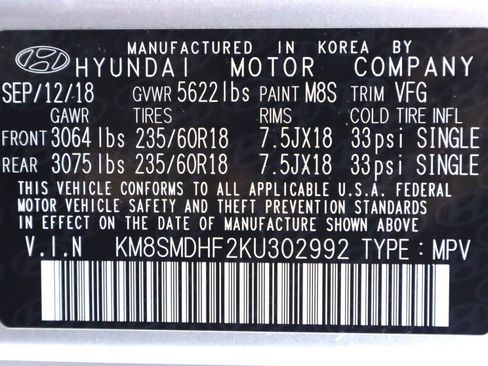 Used 2019 Hyundai Santa Fe XL SE image 48