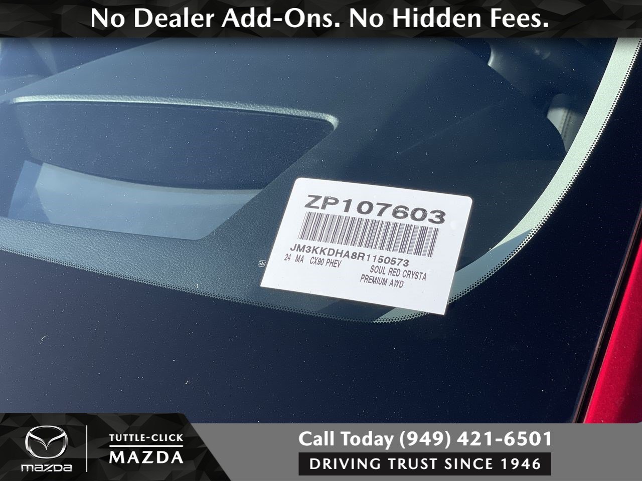 Used 2024 MAZDA CX-90 Plug-In Hybrid w/ Premium Pkg AWD/4WD image 42