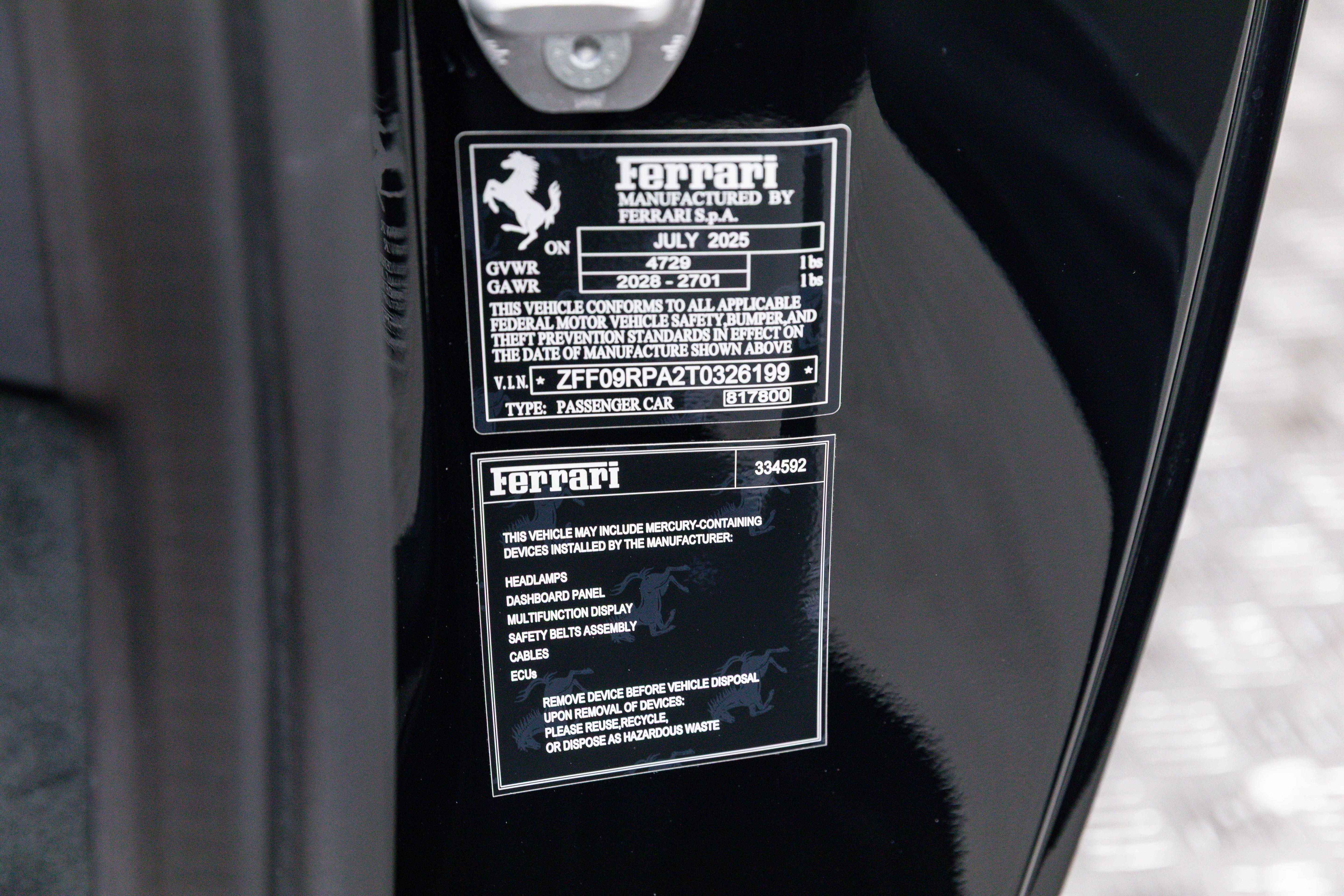 Certified 2026 Ferrari Roma Spider RWD image 20