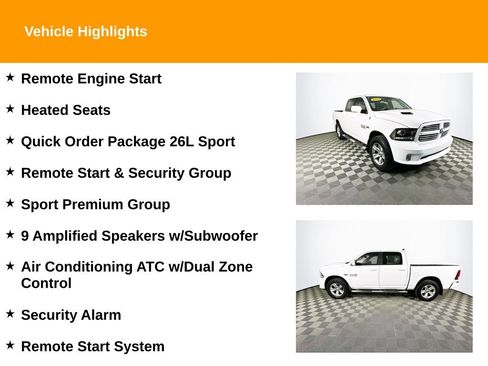 Used 2013 RAM 1500 Sport w/ Sport Premium Group image 2