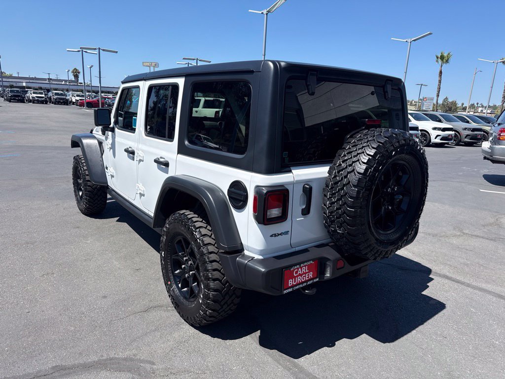 Certified 2025 Jeep Wrangler Unlimited Sport S 4xe AWD/4WD image 5