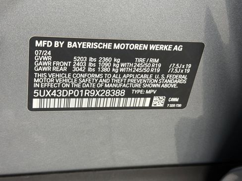 Used 2024 BMW X3 sDrive30i w/ Premium Package RWD image 17