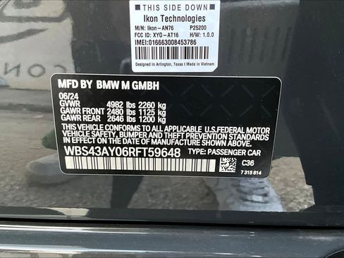 Used 2024 BMW M3 Competition w/ Executive Package image 31