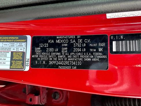 Used 2024 Kia Forte LXS FWD image 23