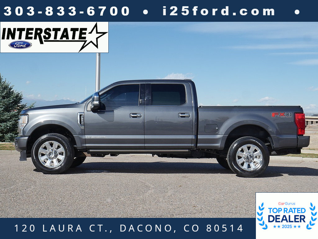 Used 2020 Ford F250 Platinum w/ FX4 Off-Road Package AWD/4WD image 2