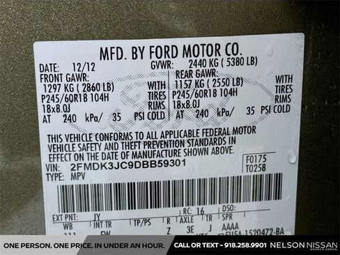 Used 2013 Ford Edge SEL w/ Cargo Accessory Pkg image 28