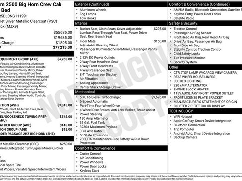 Used 2022 RAM 2500 Big Horn w/ Level B Equipment Group image 4