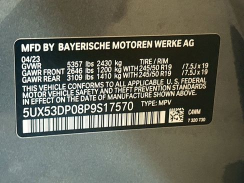 Certified 2023 BMW X3 xDrive30i w/ Premium Package AWD/4WD image 33
