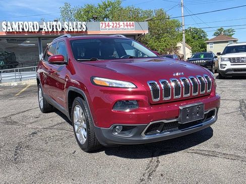 Used 2014 Jeep Cherokee Limited w/ Technology Group FWD image 1