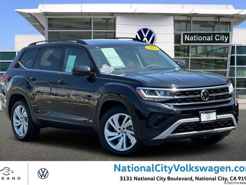 Used 2023 Volkswagen Atlas SE w/ Panoramic Sunroof Package FWD image 1