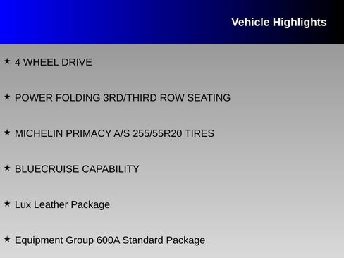 Used 2025 Ford Explorer Platinum w/ LUX Leather Package AWD/4WD image 16