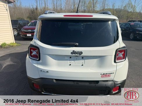 Used 2016 Jeep Renegade Limited AWD/4WD image 3
