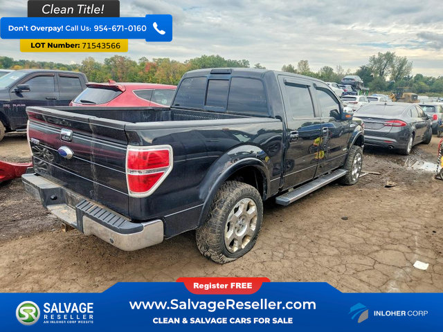 Used 2012 Ford F150 Lariat w/ Lariat Chrome Pkg AWD/4WD image 4