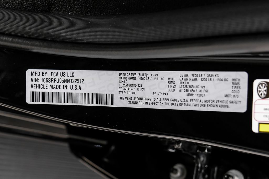Used 2022 RAM 1500 TRX w/ TRX Level 2 Equipment Group AWD/4WD image 81