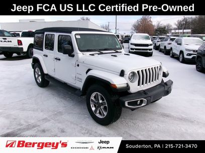 Certified 2022 Jeep Wrangler Unlimited Sahara w/ LED Lighting Group