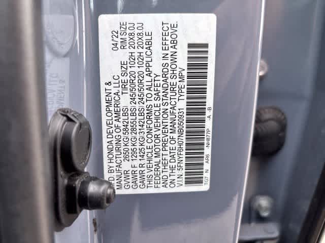Used 2022 Honda Pilot Elite image 22
